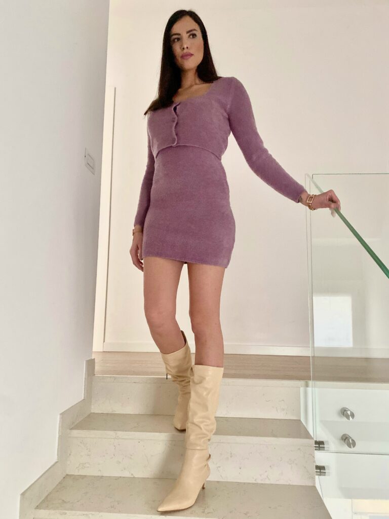 cozy look tubino lana